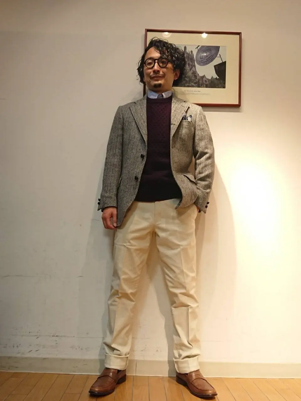  乾 コーディネート画像