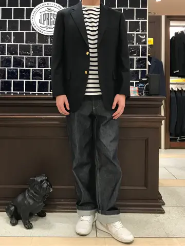 J.PRESS MEN 赤石 コーディネート画像