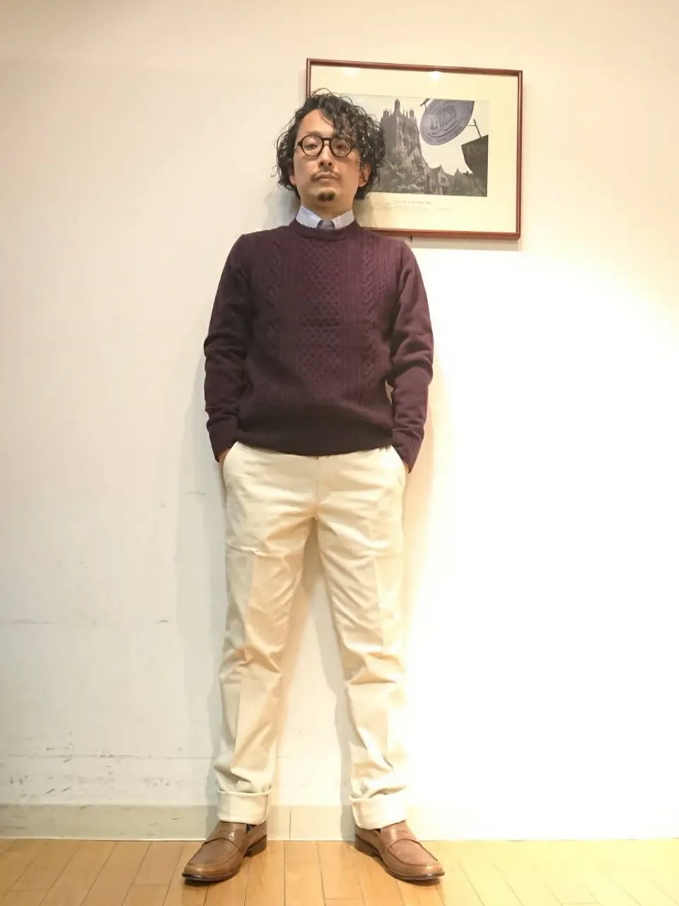  乾 コーディネート画像