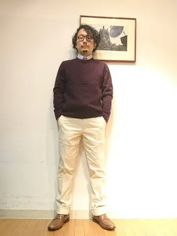J.PRESS MEN 乾 コーディネート画像
