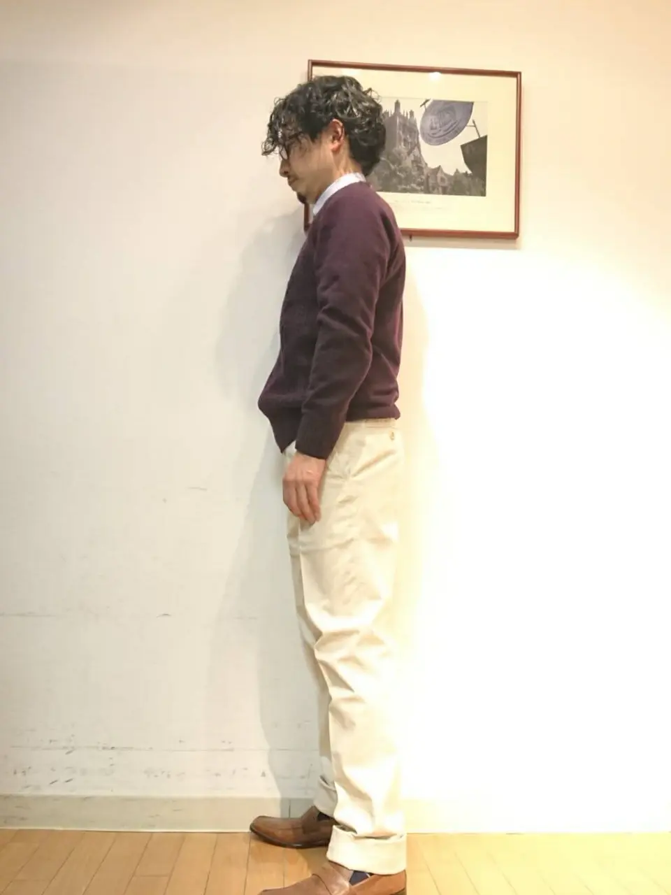 J.PRESS MEN 乾 コーディネート画像