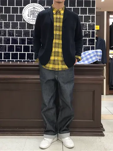 J.PRESS MEN 赤石 コーディネート画像