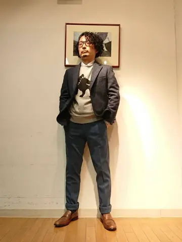 J.PRESS MEN 乾 コーディネート画像