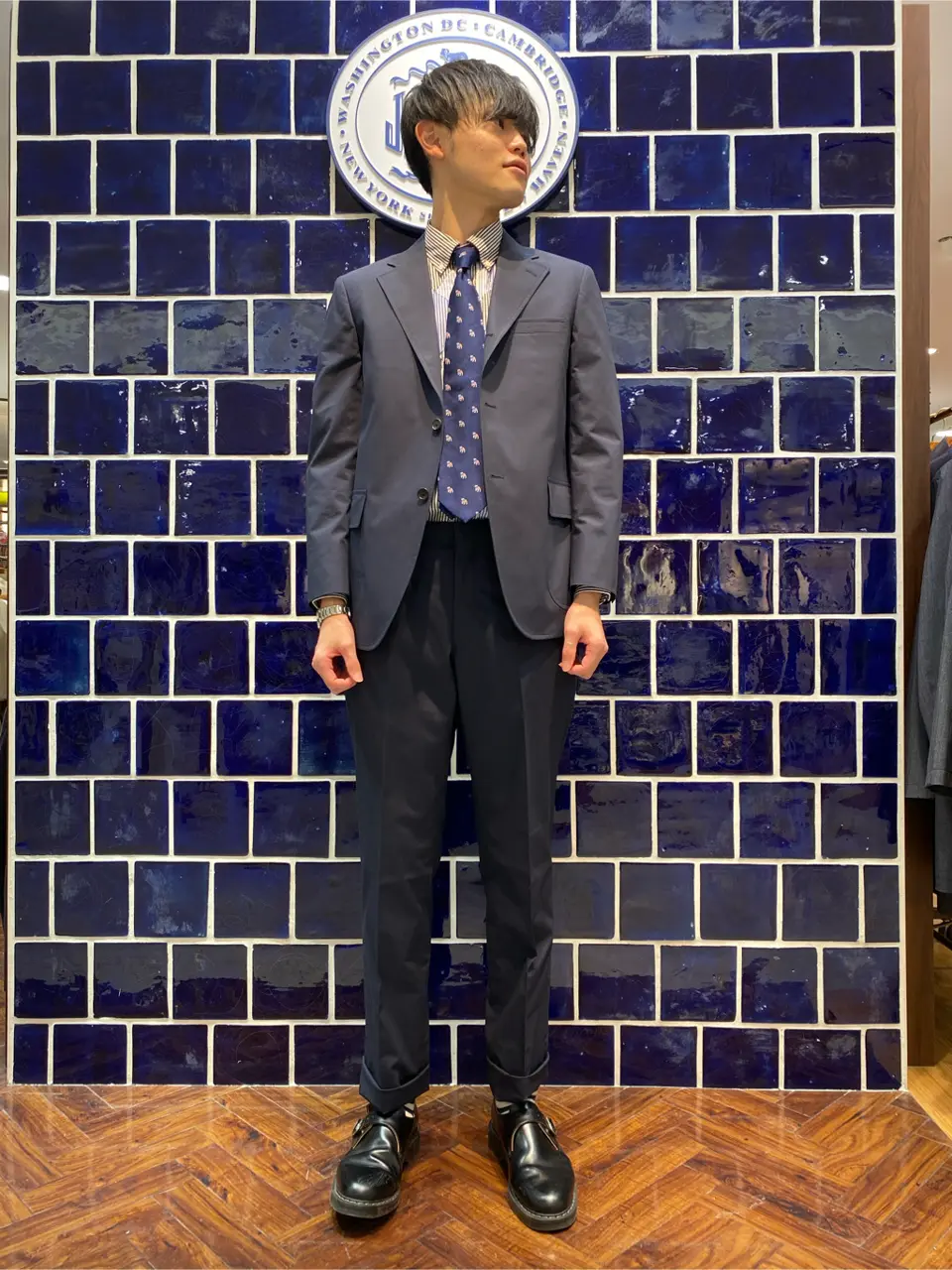 J.PRESS MEN 加藤晴暉 コーディネート画像