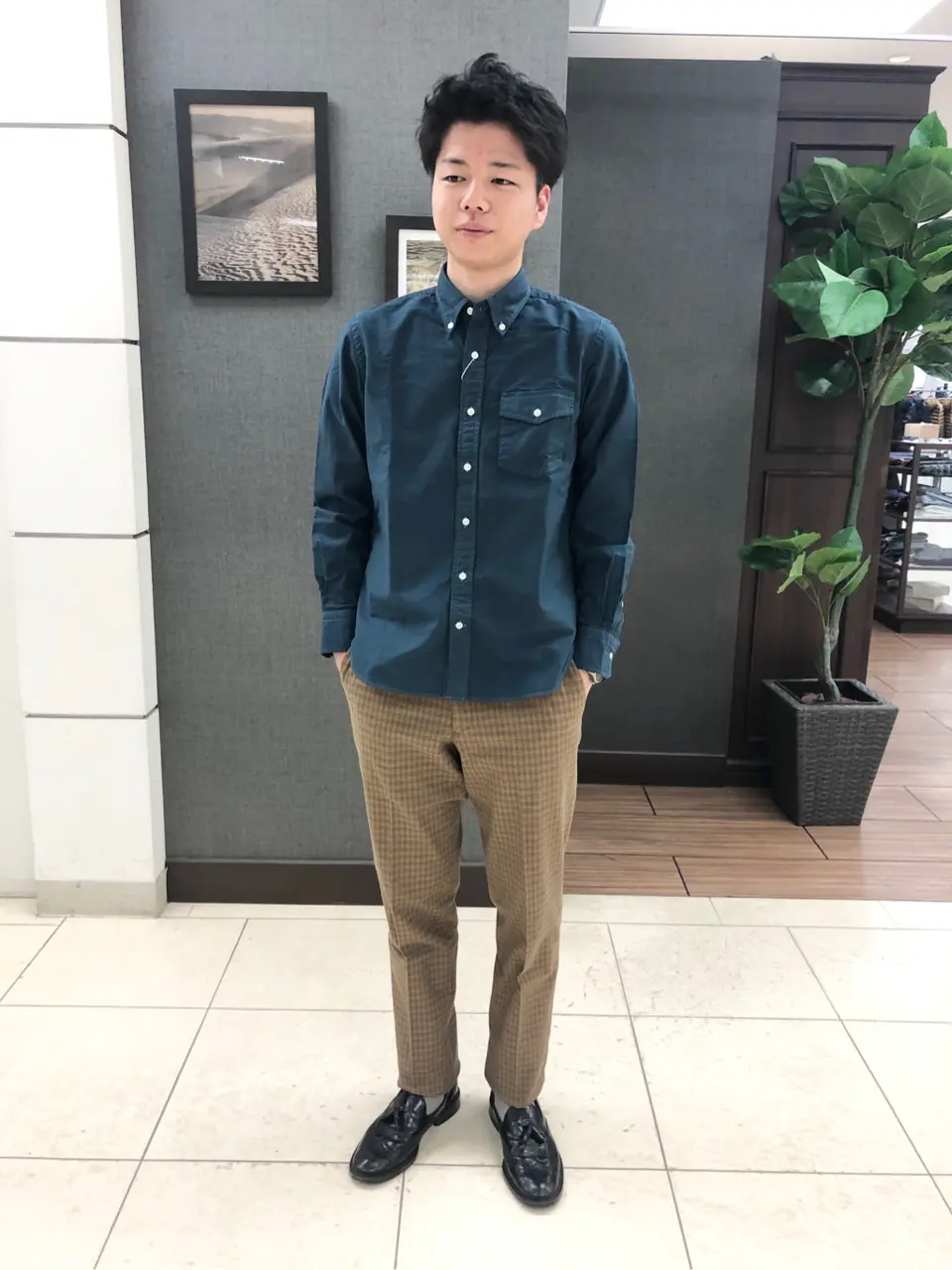 J.PRESS MEN 西本 コーディネート画像