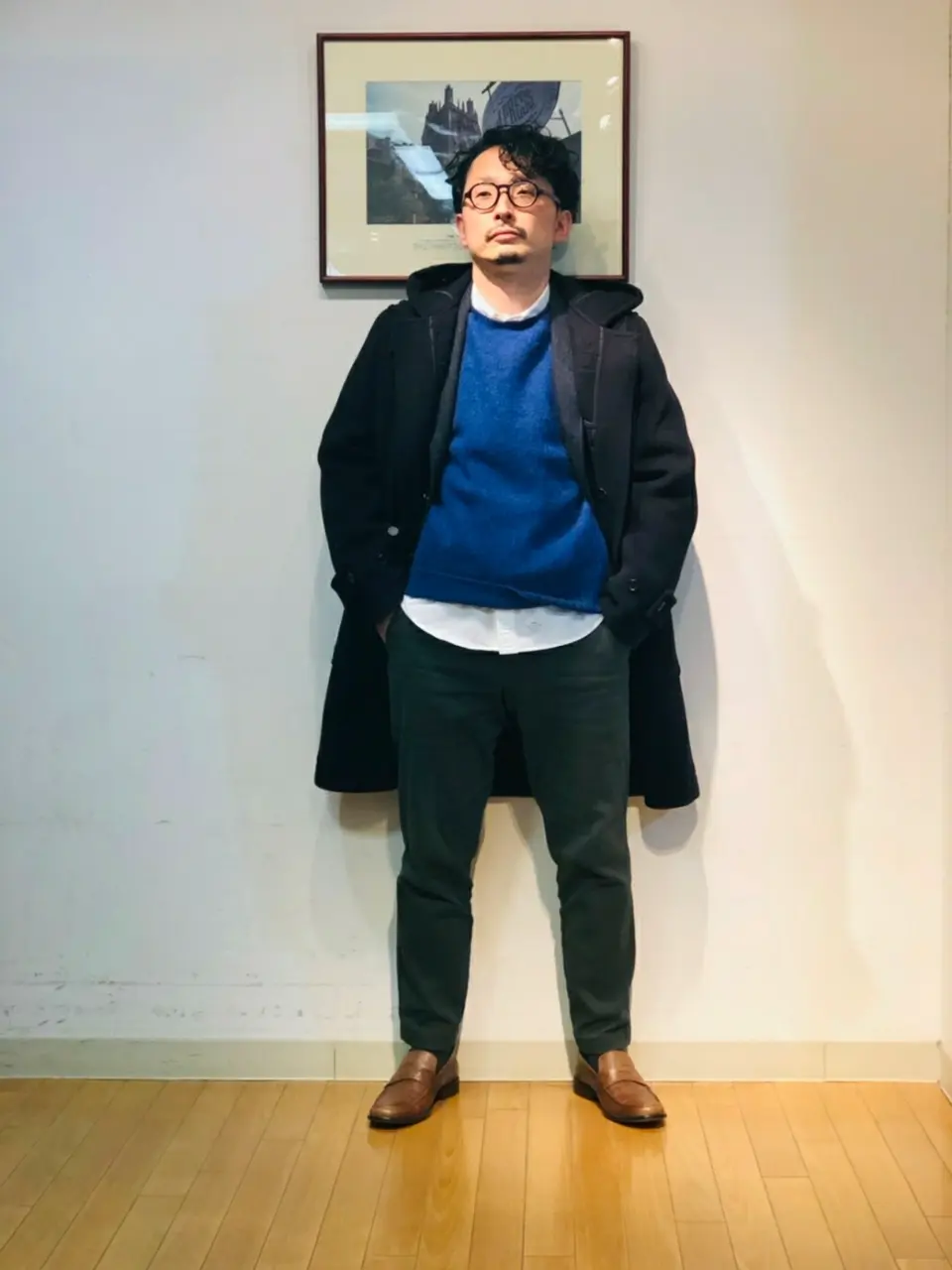 J.PRESS MEN 乾 コーディネート画像