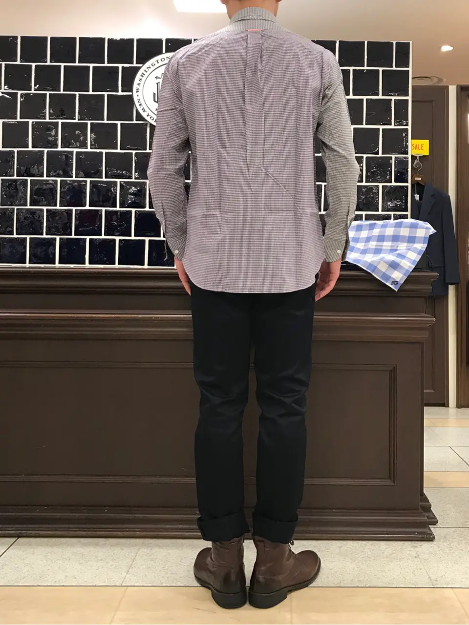 J.PRESS MEN 赤石 コーディネート画像