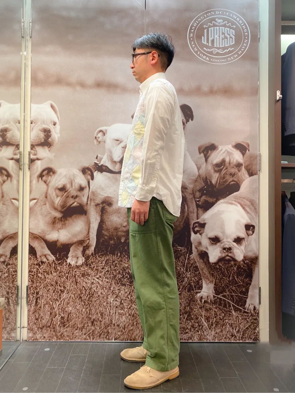 J.PRESS MEN 岩名 コーディネート画像