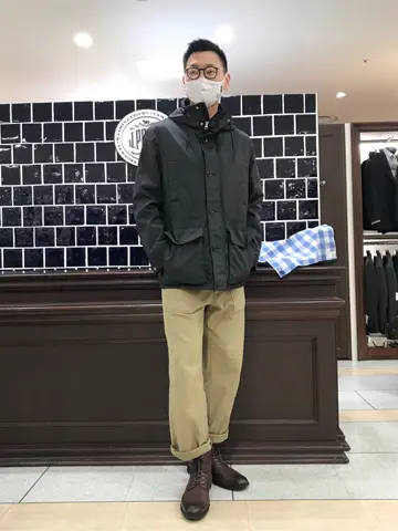 J.PRESS MEN 赤石 コーディネート画像