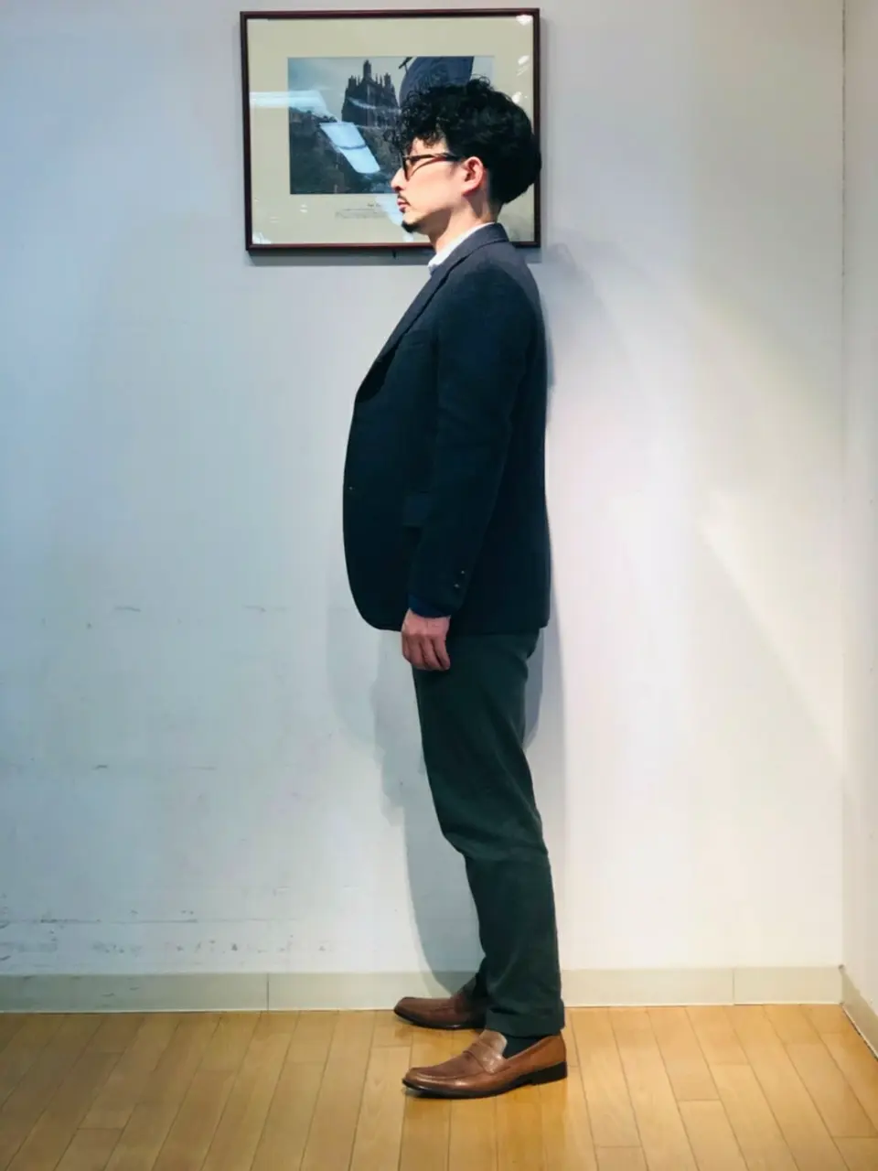 J.PRESS MEN 乾 コーディネート画像