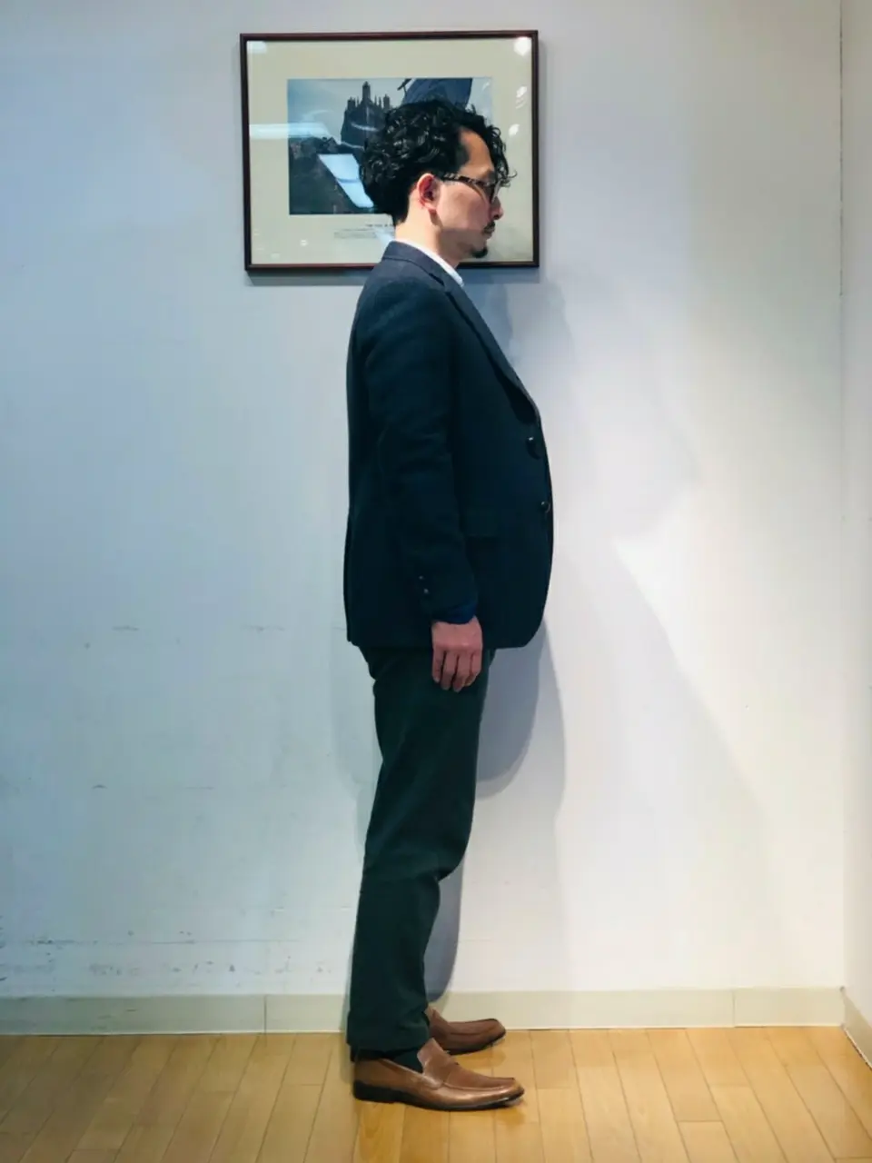 J.PRESS MEN 乾 コーディネート画像