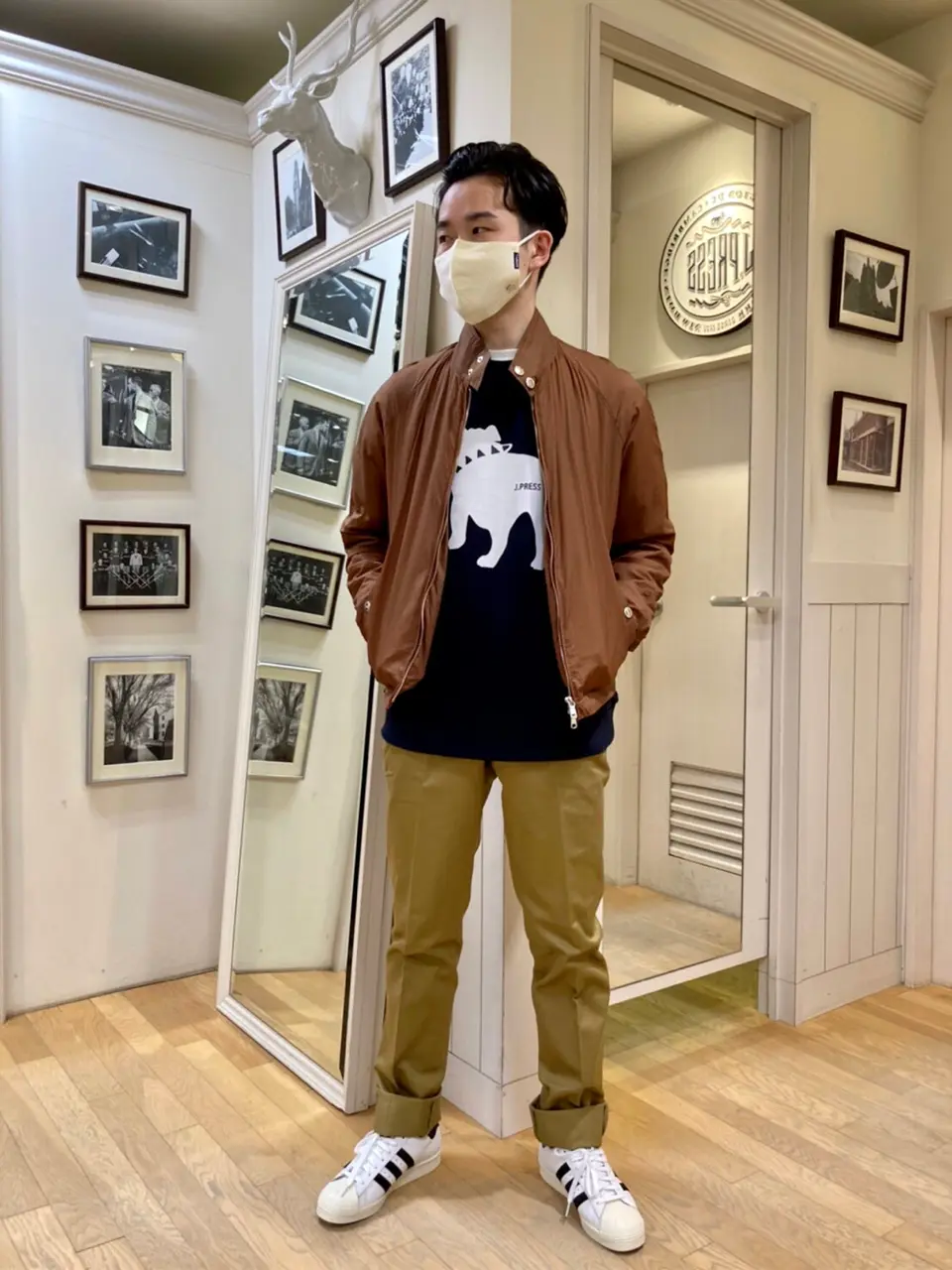 J.PRESS MEN 山本 コーディネート画像