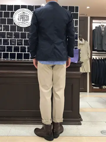 J.PRESS MEN 赤石 コーディネート画像
