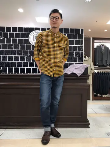 J.PRESS MEN 赤石 コーディネート画像