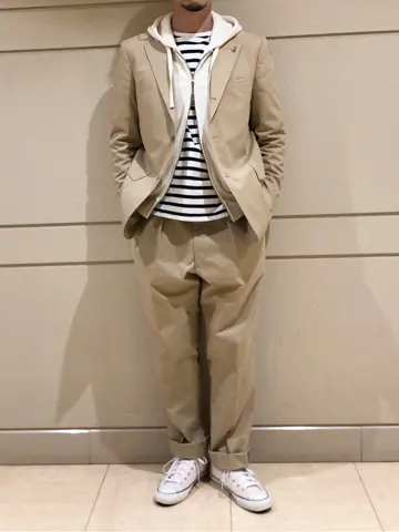 J.PRESS MEN 赤石 コーディネート画像