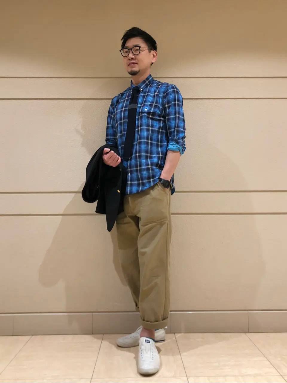 J.PRESS MEN 赤石 コーディネート画像