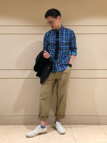 J.PRESS MEN 赤石 コーディネート画像