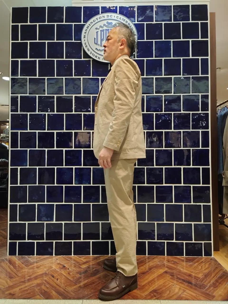 J.PRESS MEN 堤 コーディネート画像