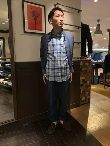 J.PRESS MEN 二口弘崇 コーディネート画像