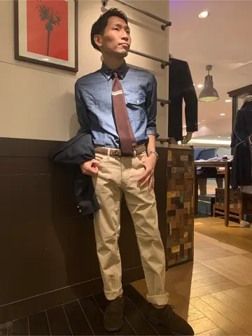 J.PRESS MEN 二口弘崇 コーディネート画像
