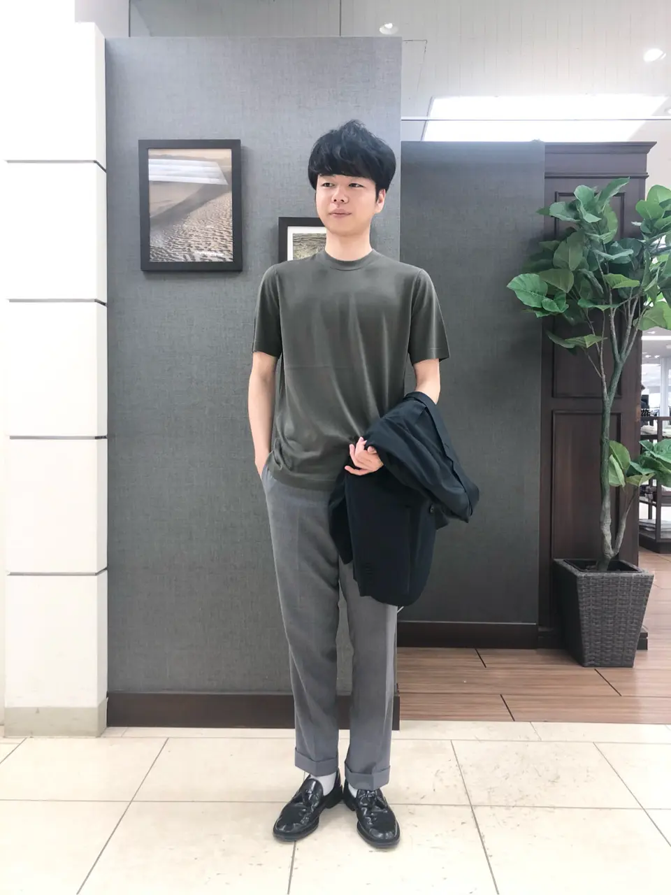 J.PRESS MEN 西本 コーディネート画像