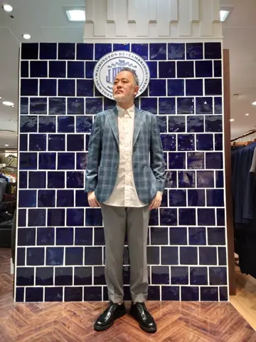 J.PRESS MEN 堤 コーディネート画像