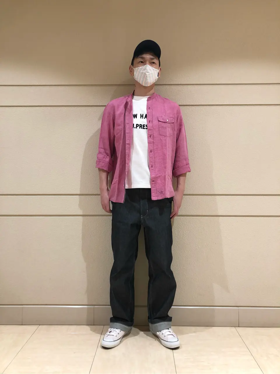 J.PRESS MEN 赤石 コーディネート画像