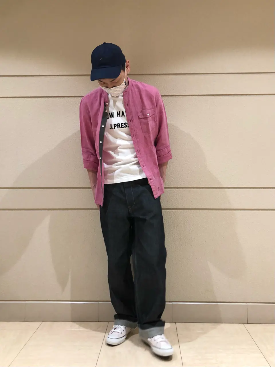 J.PRESS MEN 赤石 コーディネート画像