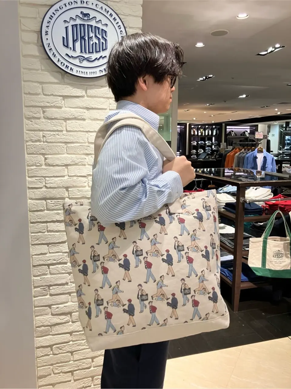 J.PRESS MEN 酒部 コーディネート画像