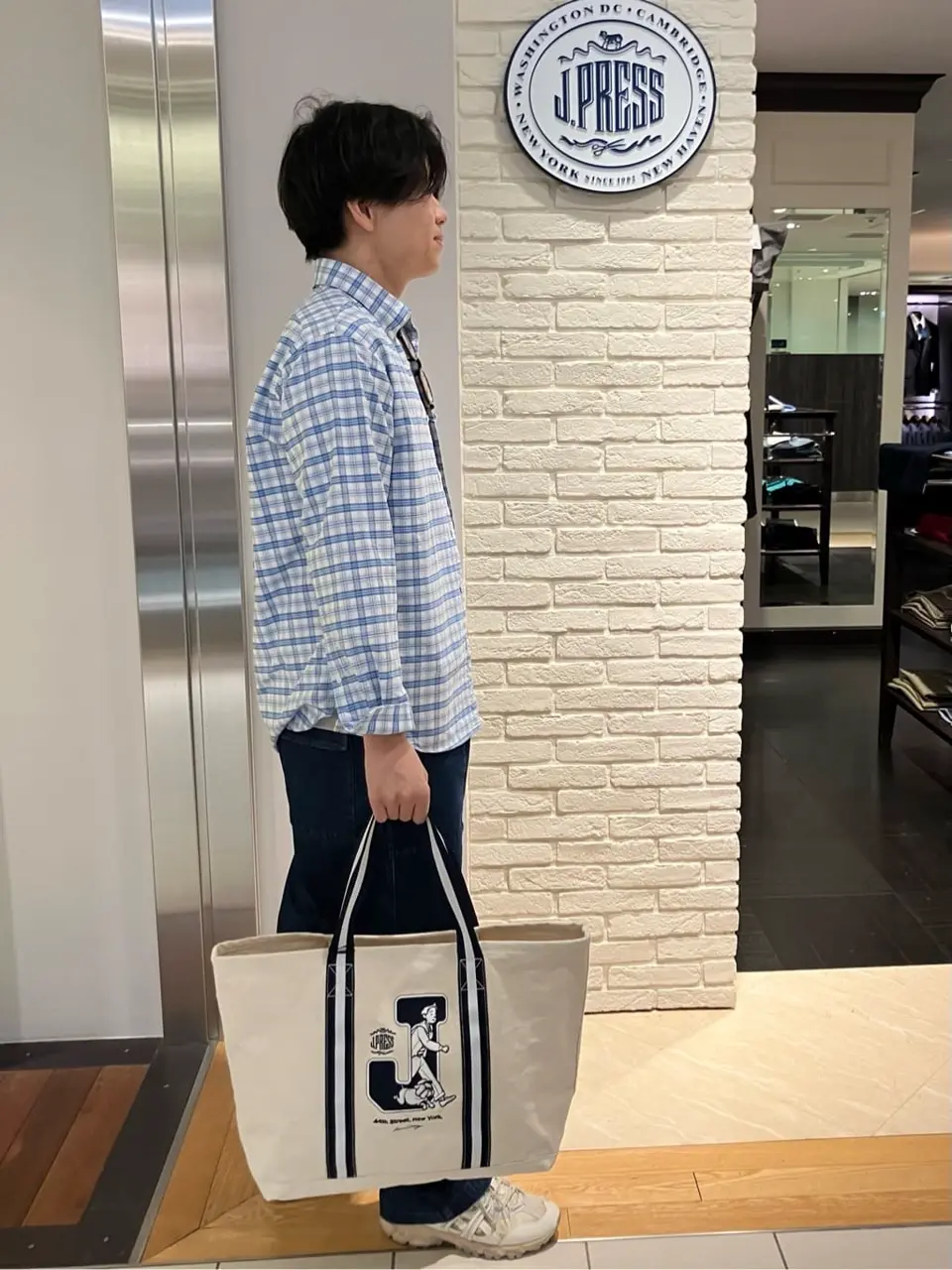 J.PRESS MEN 酒部 コーディネート画像