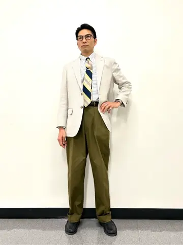 J.PRESS MEN 八巻 コーディネート画像