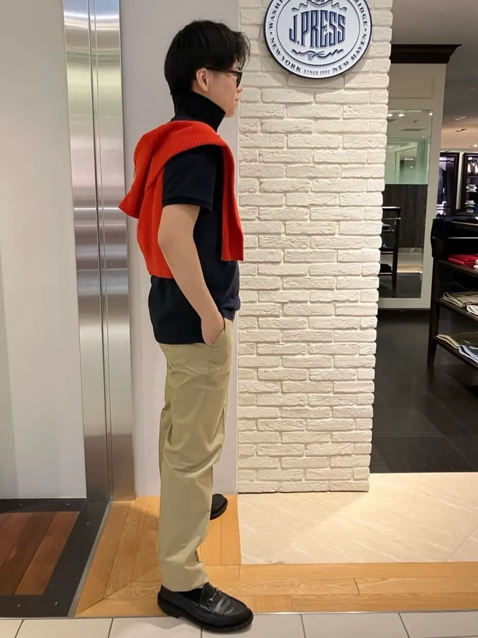 J.PRESS MEN 酒部 コーディネート画像