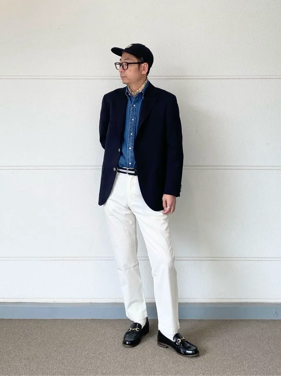 J.PRESS MEN 岩名 コーディネート画像