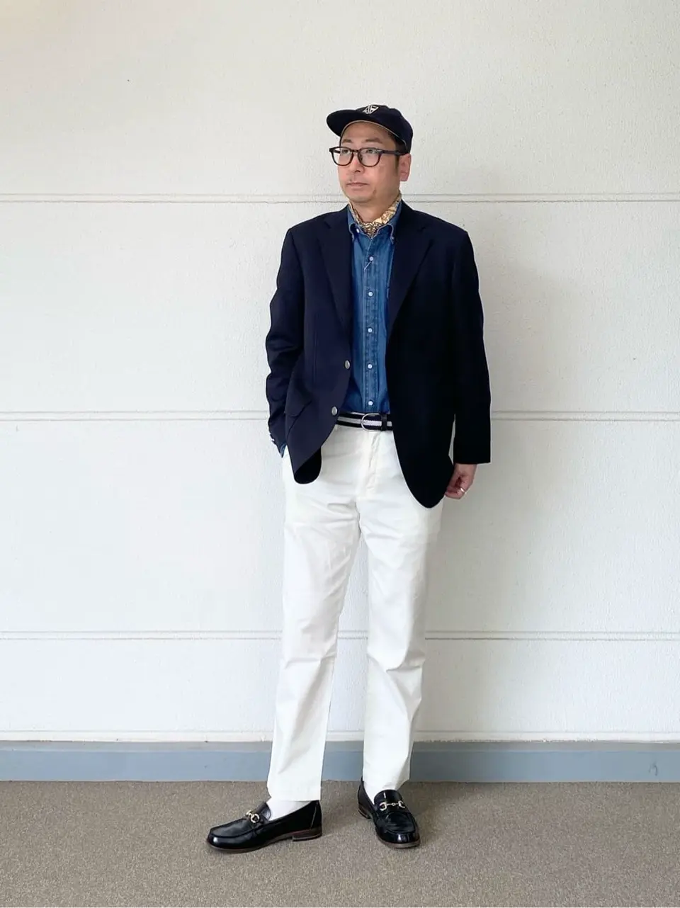 J.PRESS MEN 岩名 コーディネート画像