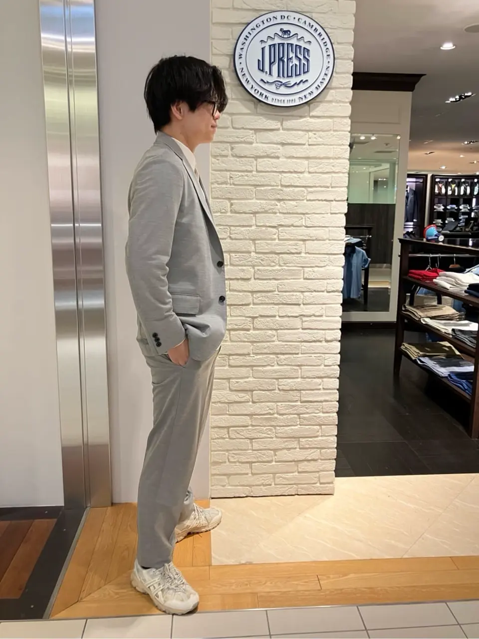 J.PRESS MEN 酒部 コーディネート画像