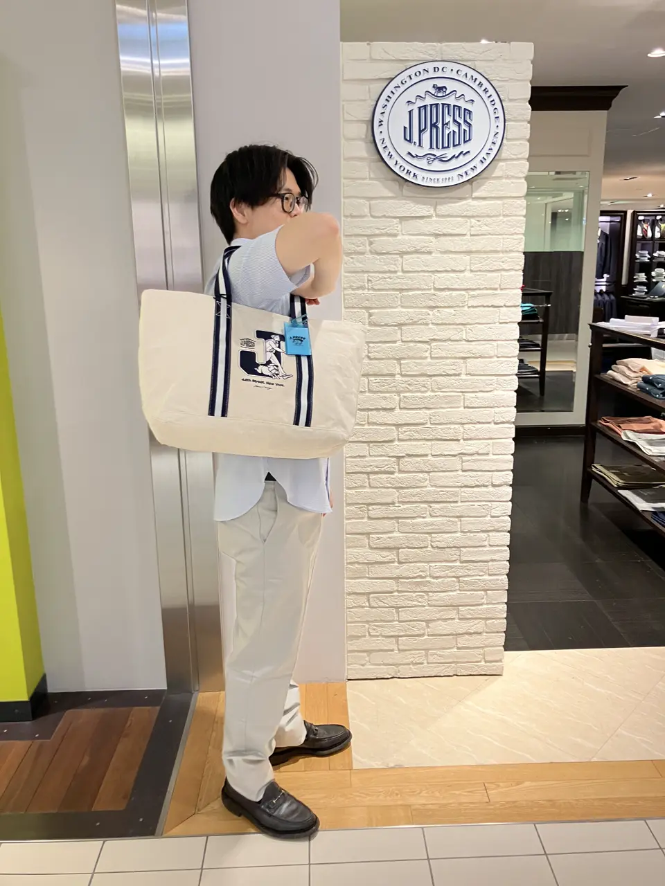 J.PRESS MEN 酒部 コーディネート画像