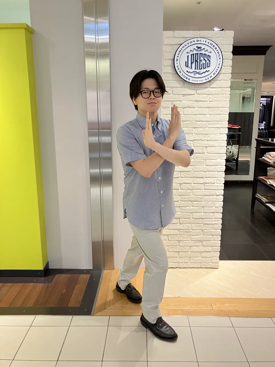 J.PRESS MEN 酒部 コーディネート画像