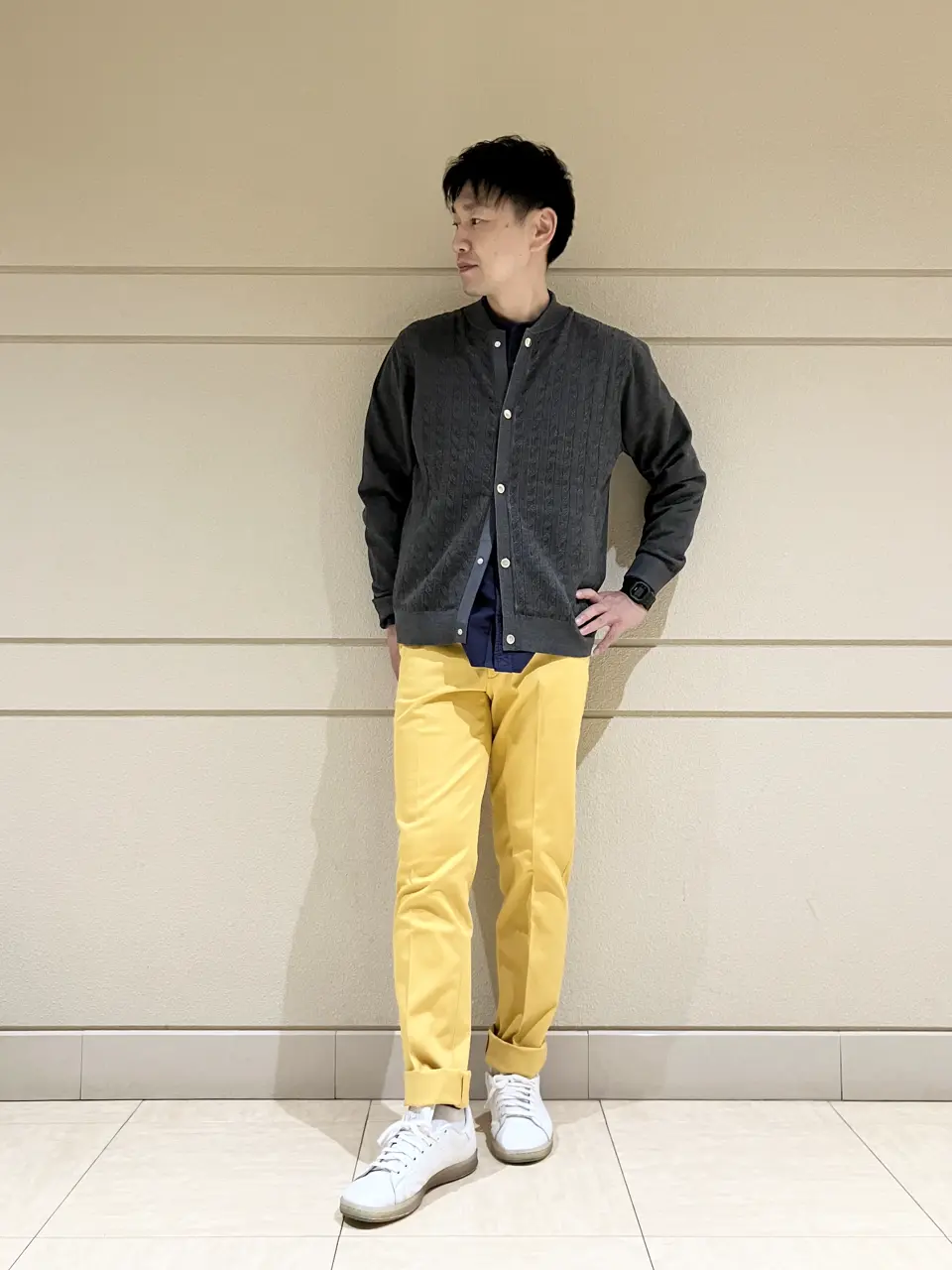 J.PRESS MEN 赤石 コーディネート画像