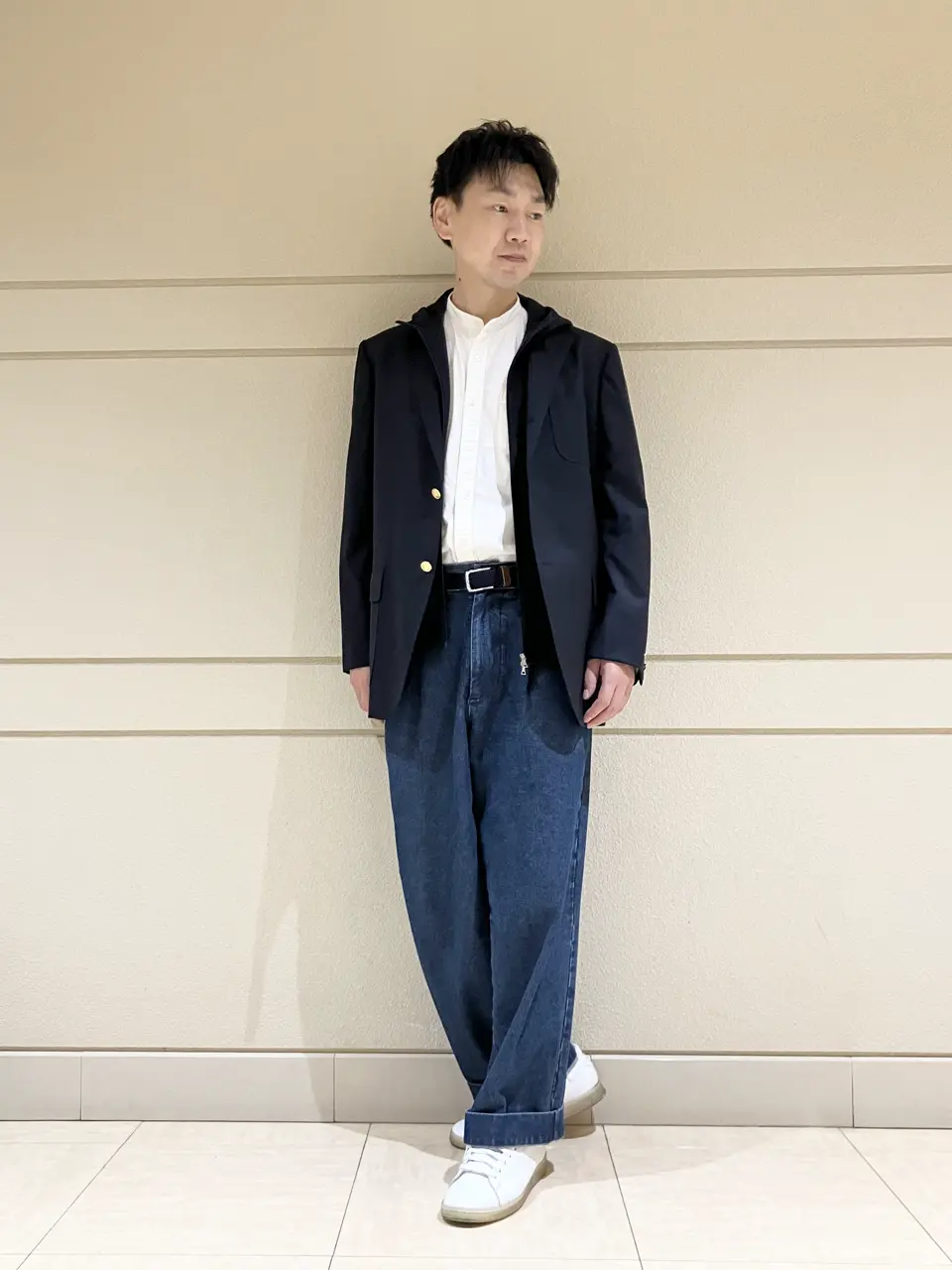  赤石 コーディネート画像