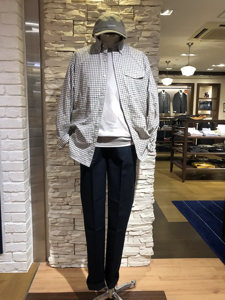J.PRESS MEN スタッフ コーディネート画像