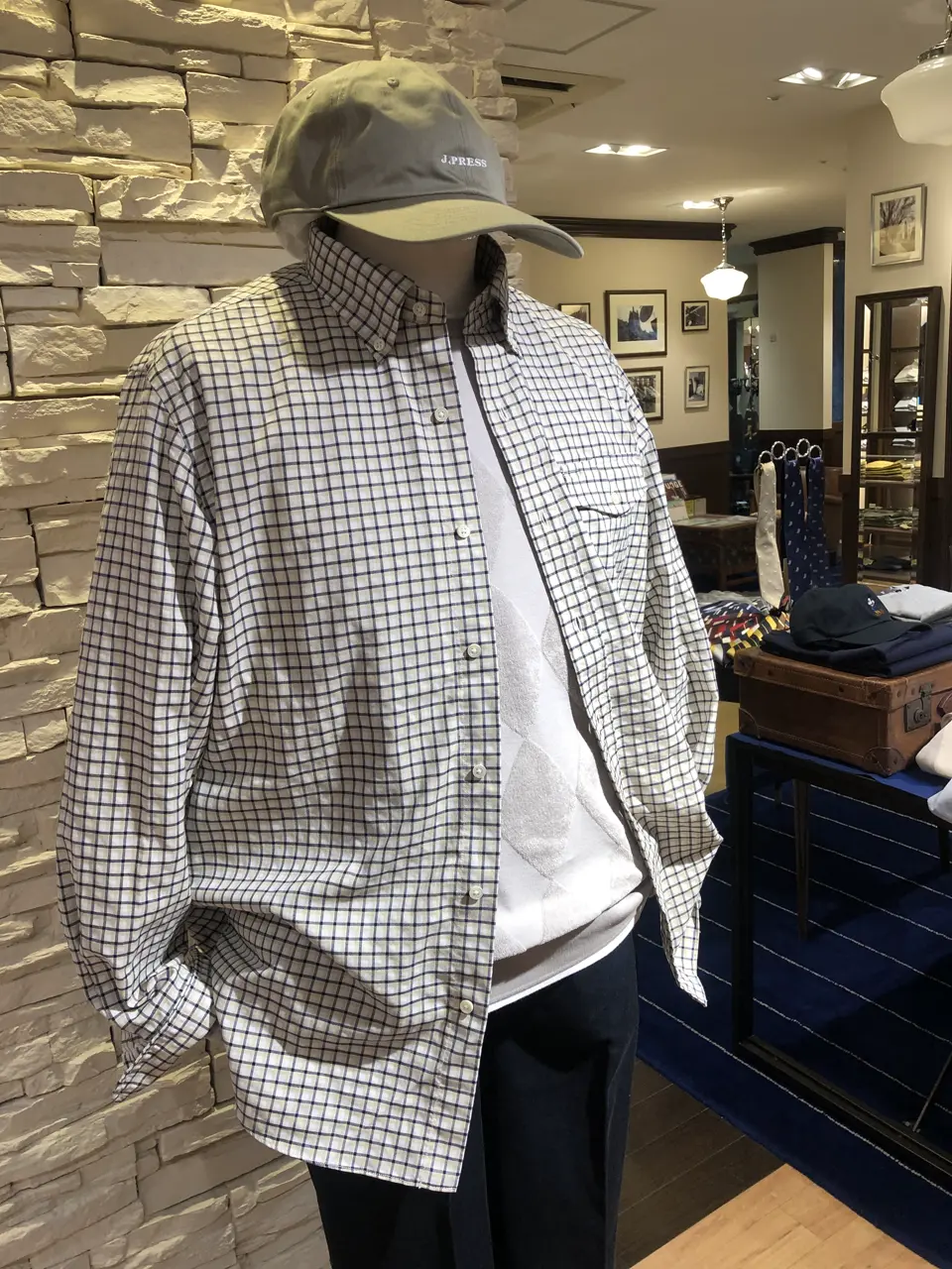 J.PRESS MEN スタッフ コーディネート画像