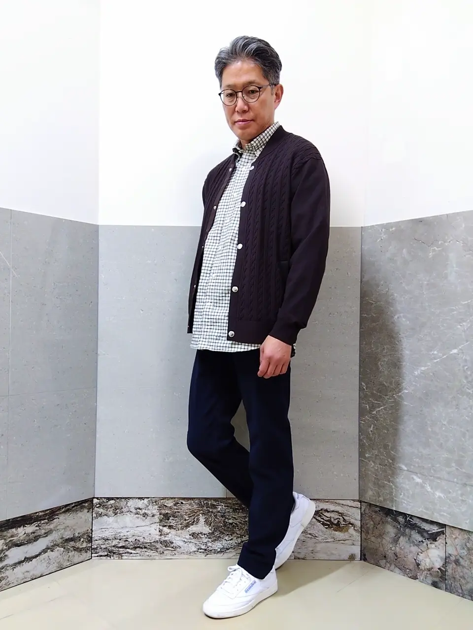 J.PRESS MEN 金子 コーディネート画像