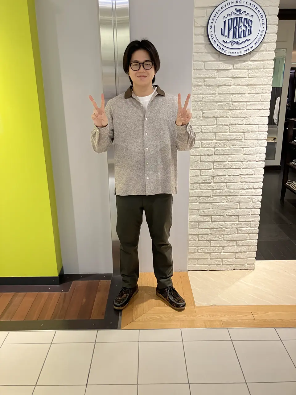 J.PRESS MEN 酒部 コーディネート画像