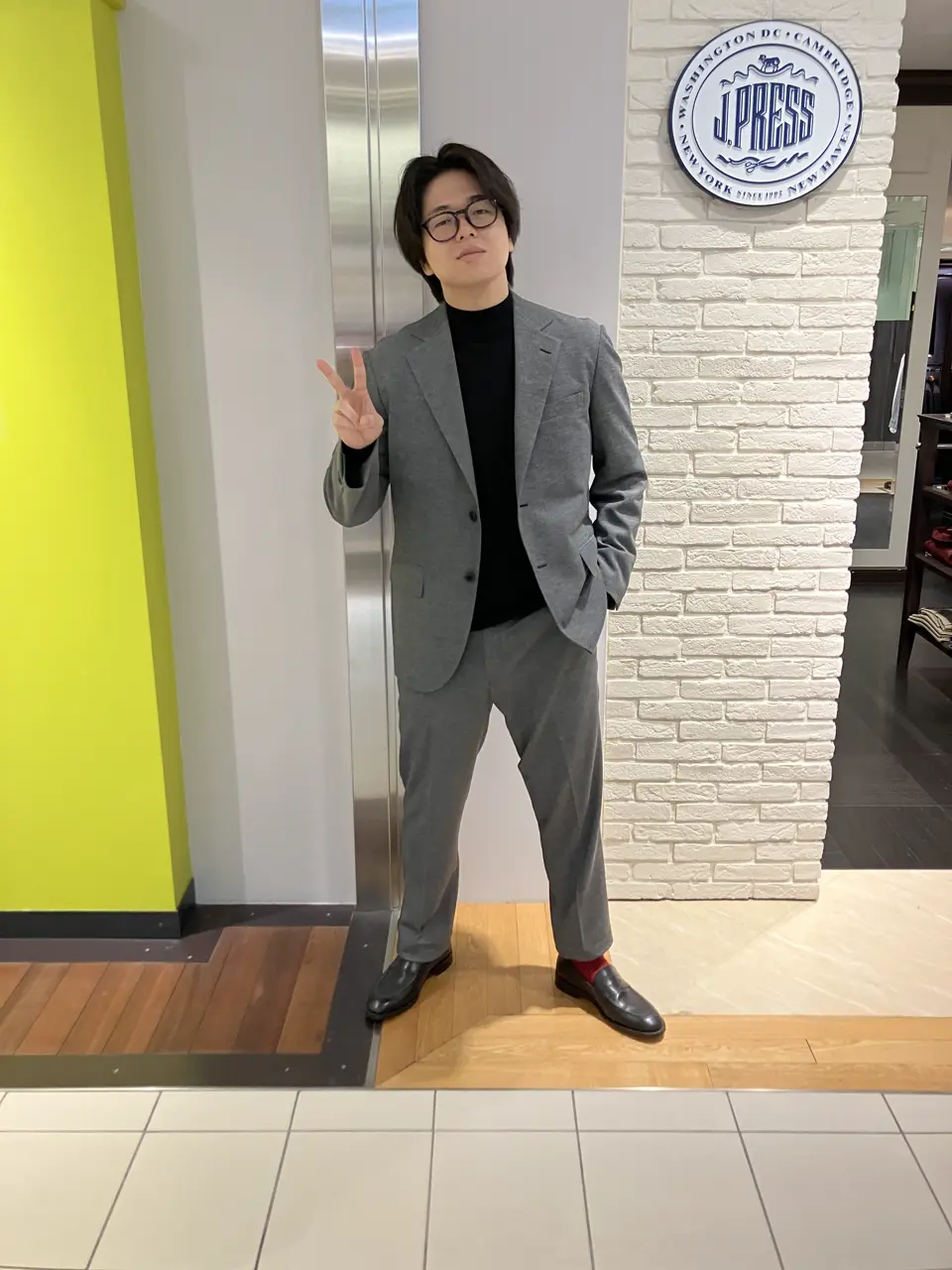 J.PRESS MEN 酒部 コーディネート画像