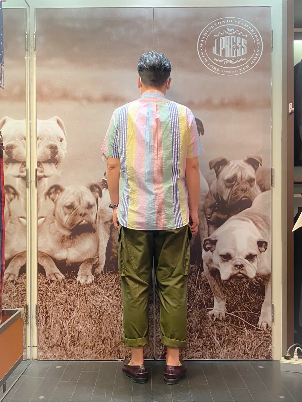 J.PRESS MEN 岩名 コーディネート画像