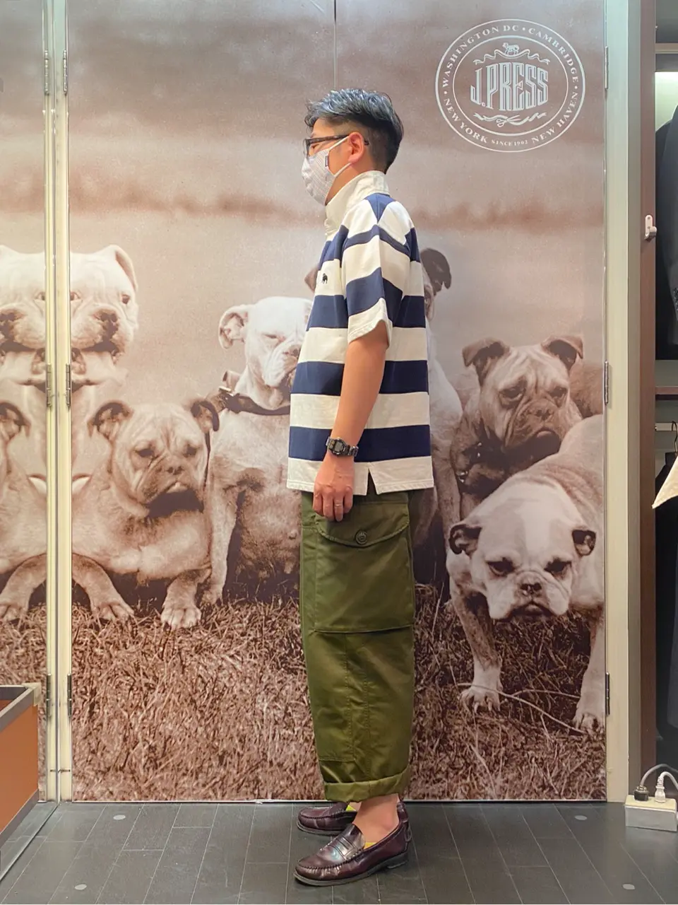 J.PRESS MEN 岩名 コーディネート画像