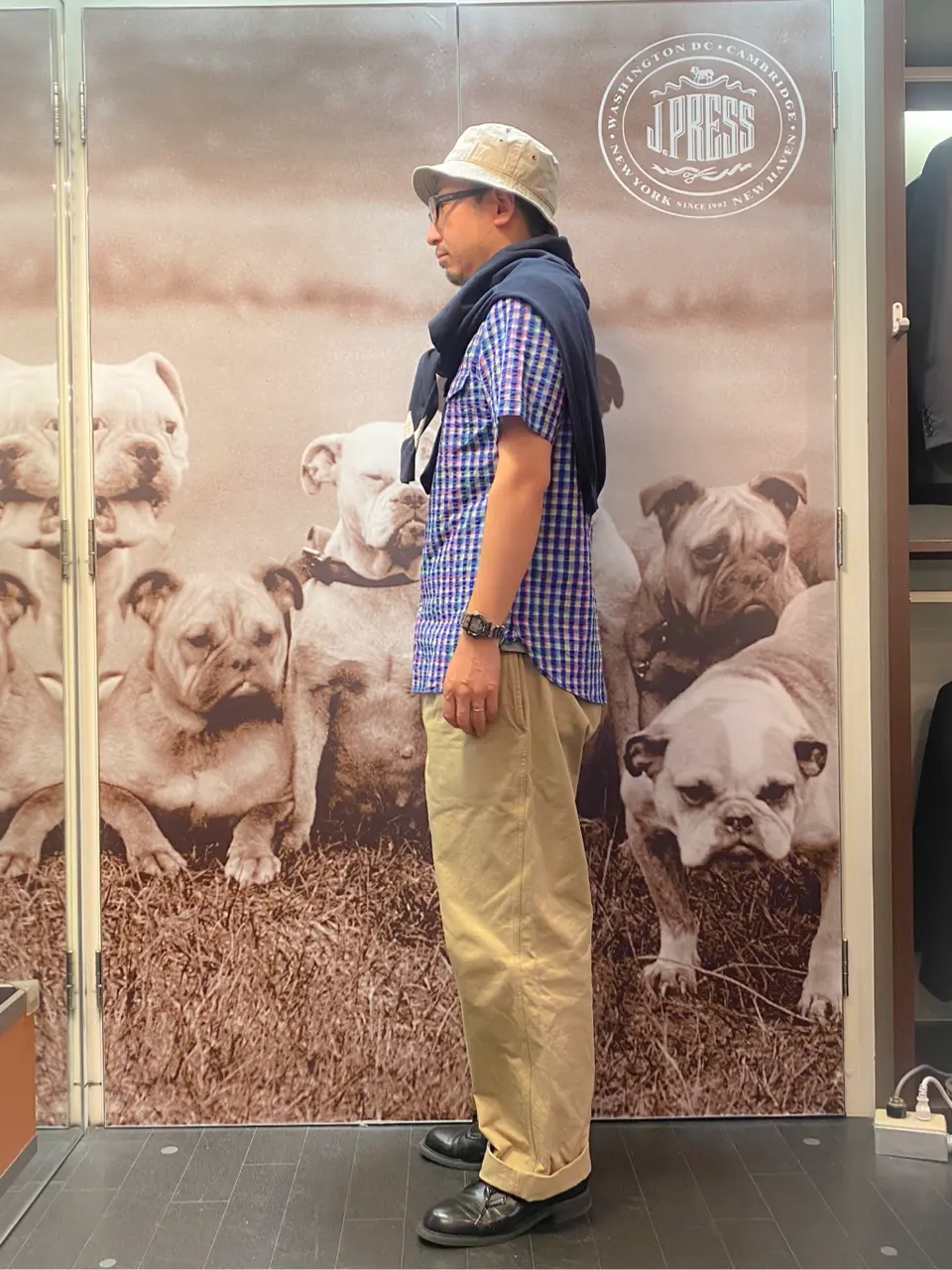 J.PRESS MEN 岩名 コーディネート画像