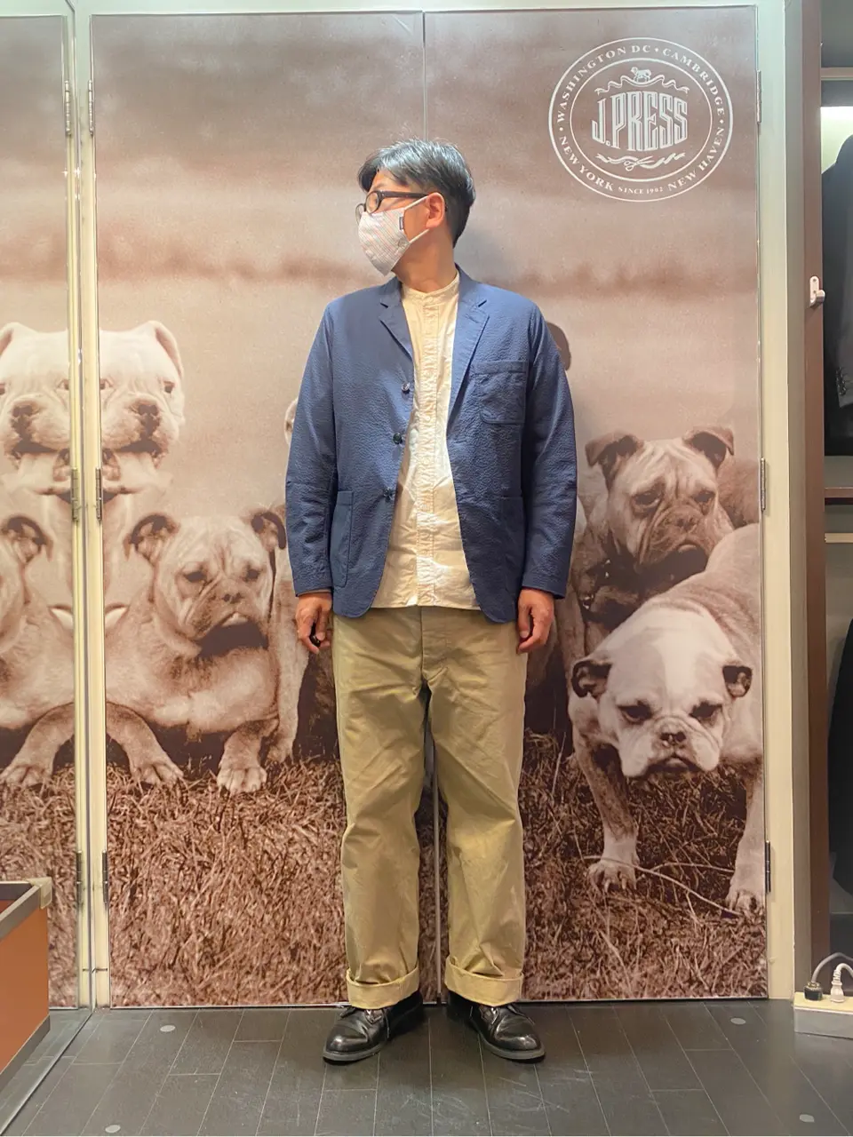 J.PRESS MEN 岩名 コーディネート画像