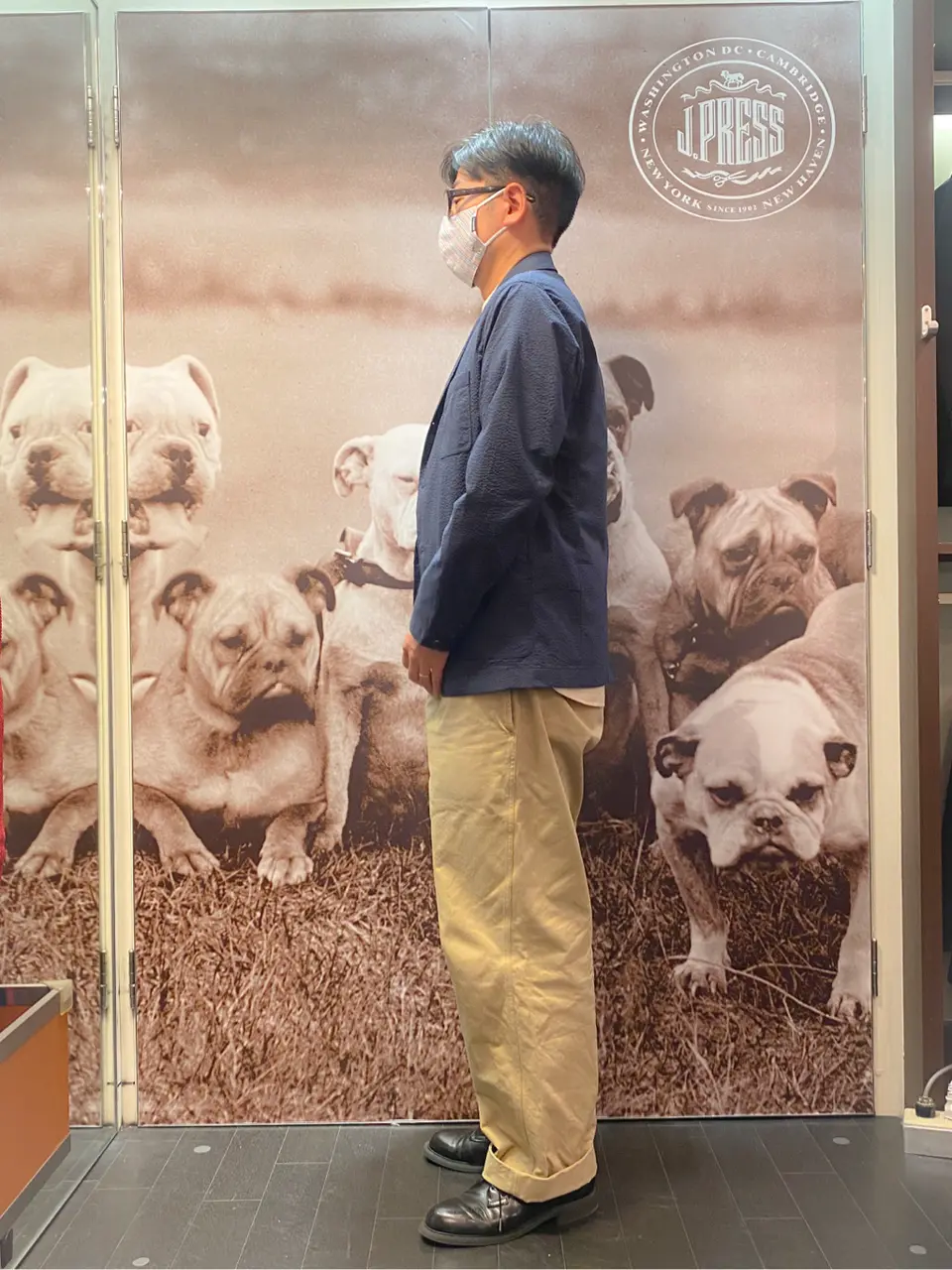 J.PRESS MEN 岩名 コーディネート画像