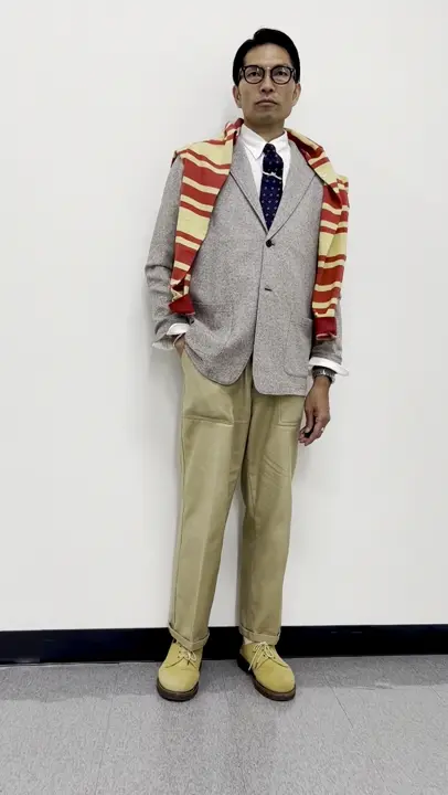 J.PRESS MEN 八巻 コーディネート画像